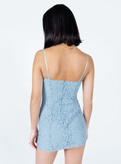 Fay Mini Dress Blue