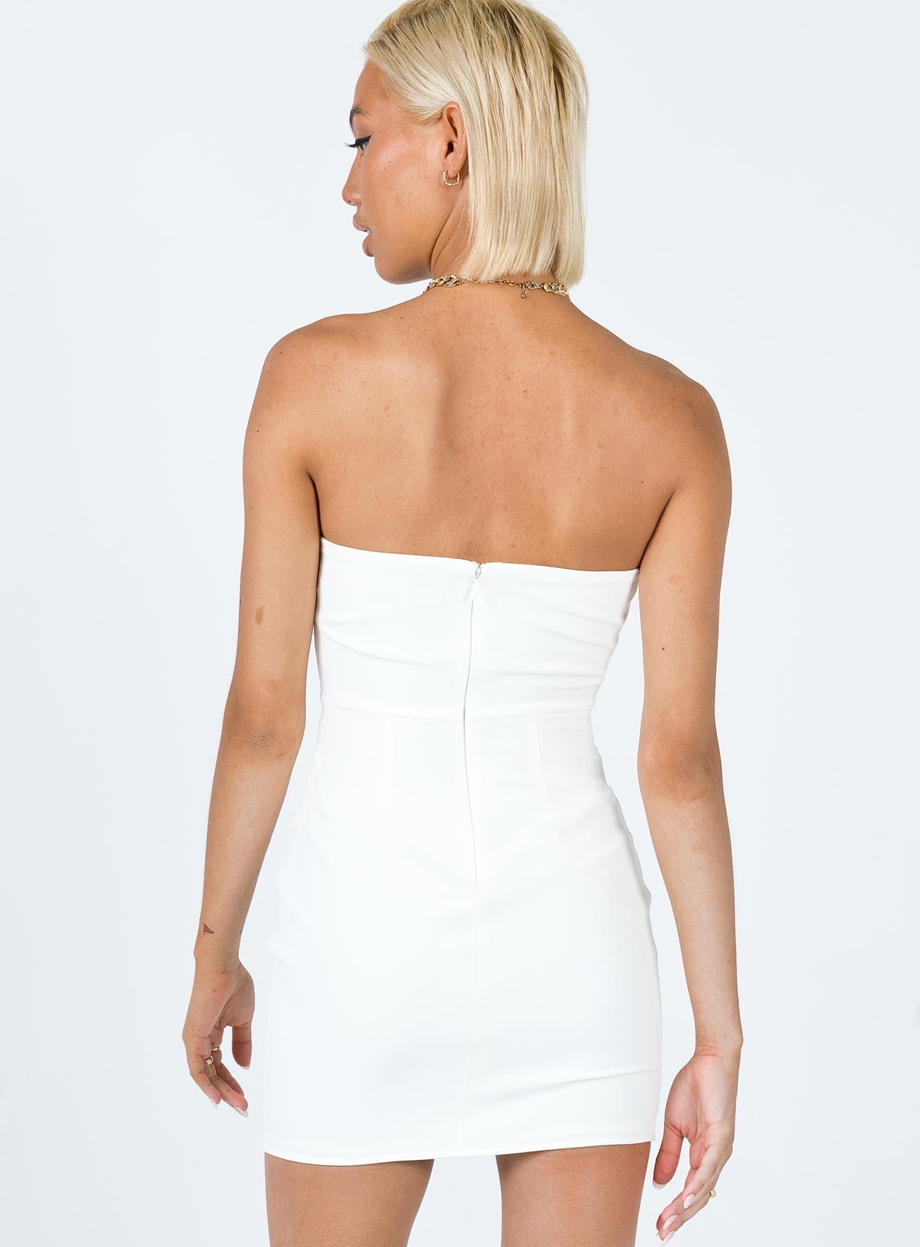 Elianna Mini Dress White