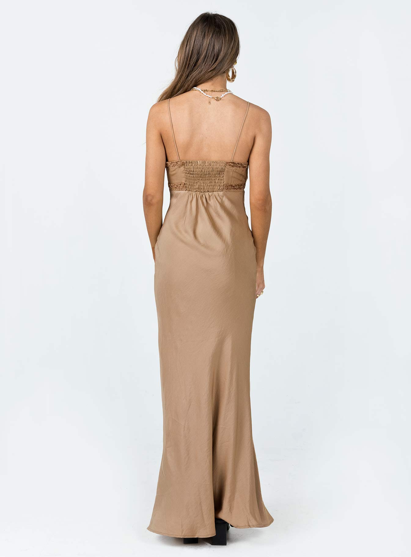 Emily Maxi Dress Brown