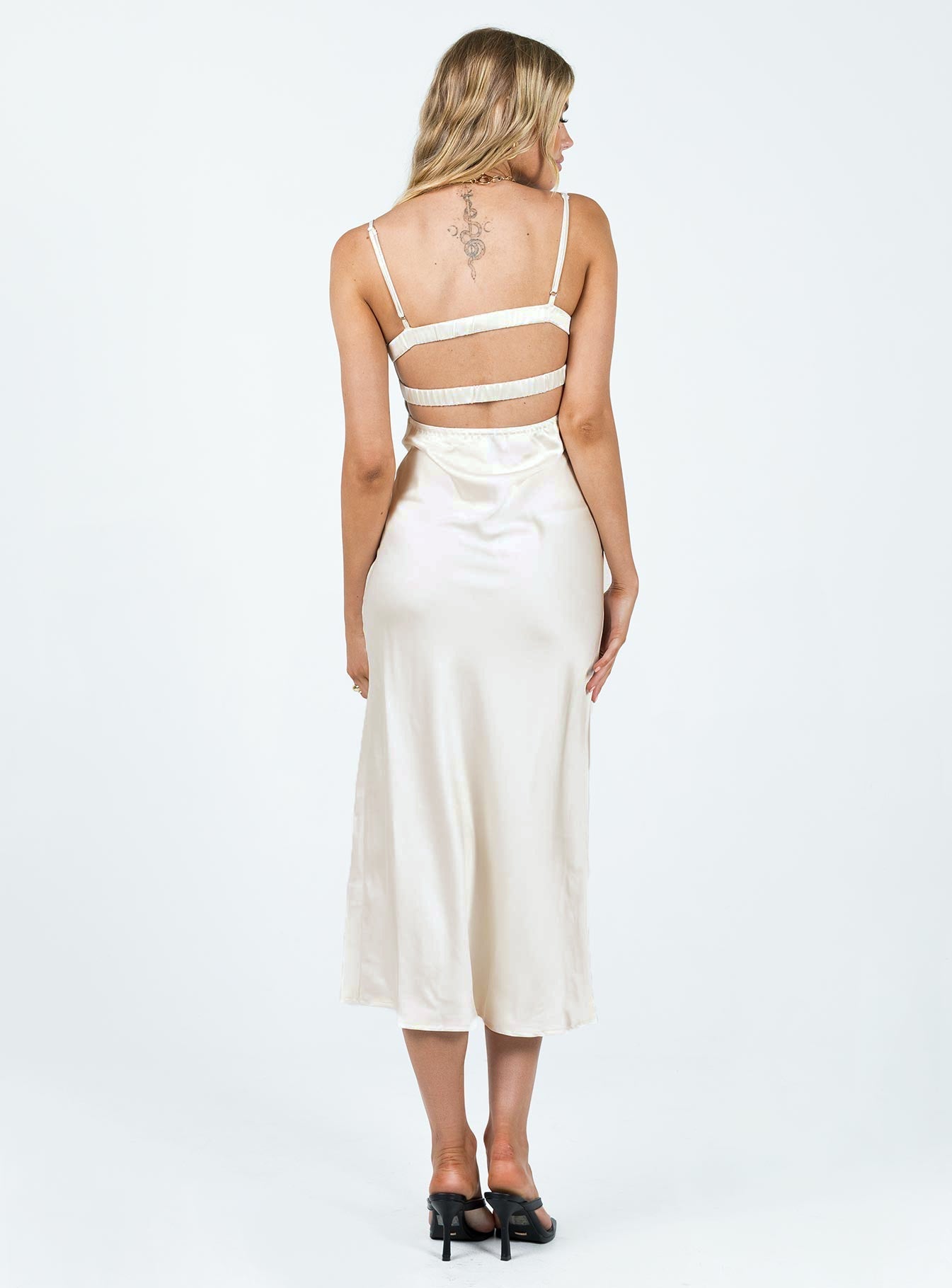 Missy Midi Dress Champagne