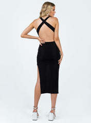Moonare Midi Dress Black