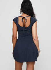 Forever And Always Mini Dress Navy
