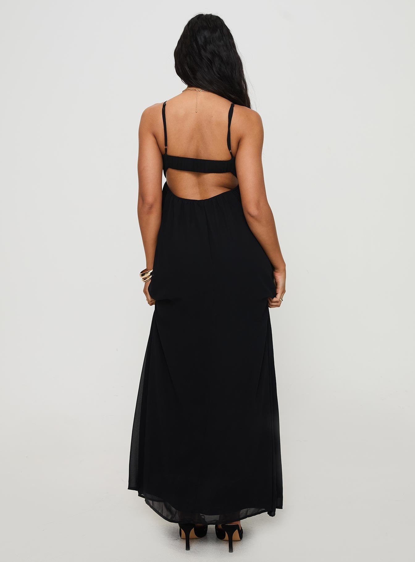 Granno Maxi Dress Black