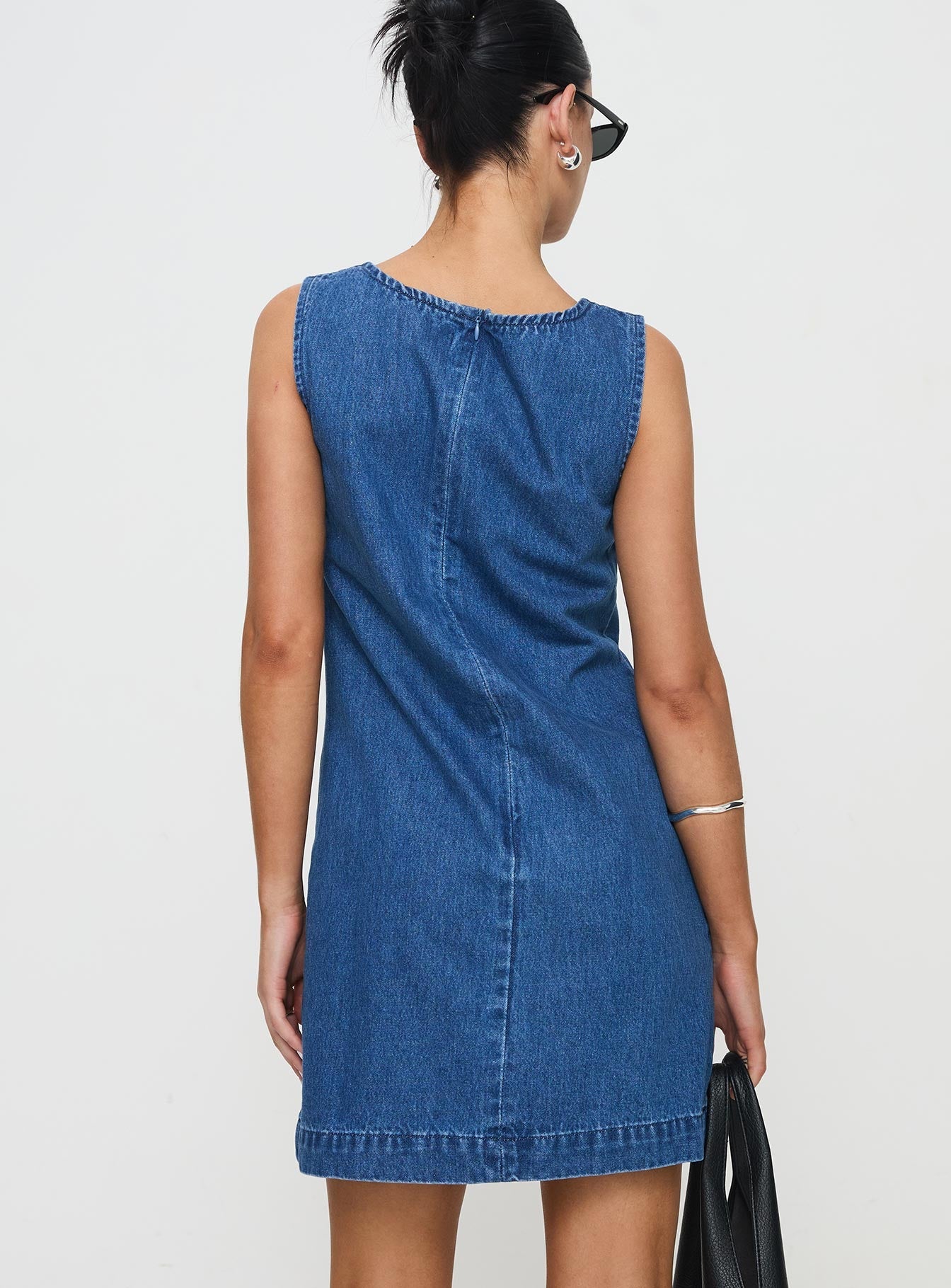 Corteze Denim Mini Dress Blue
