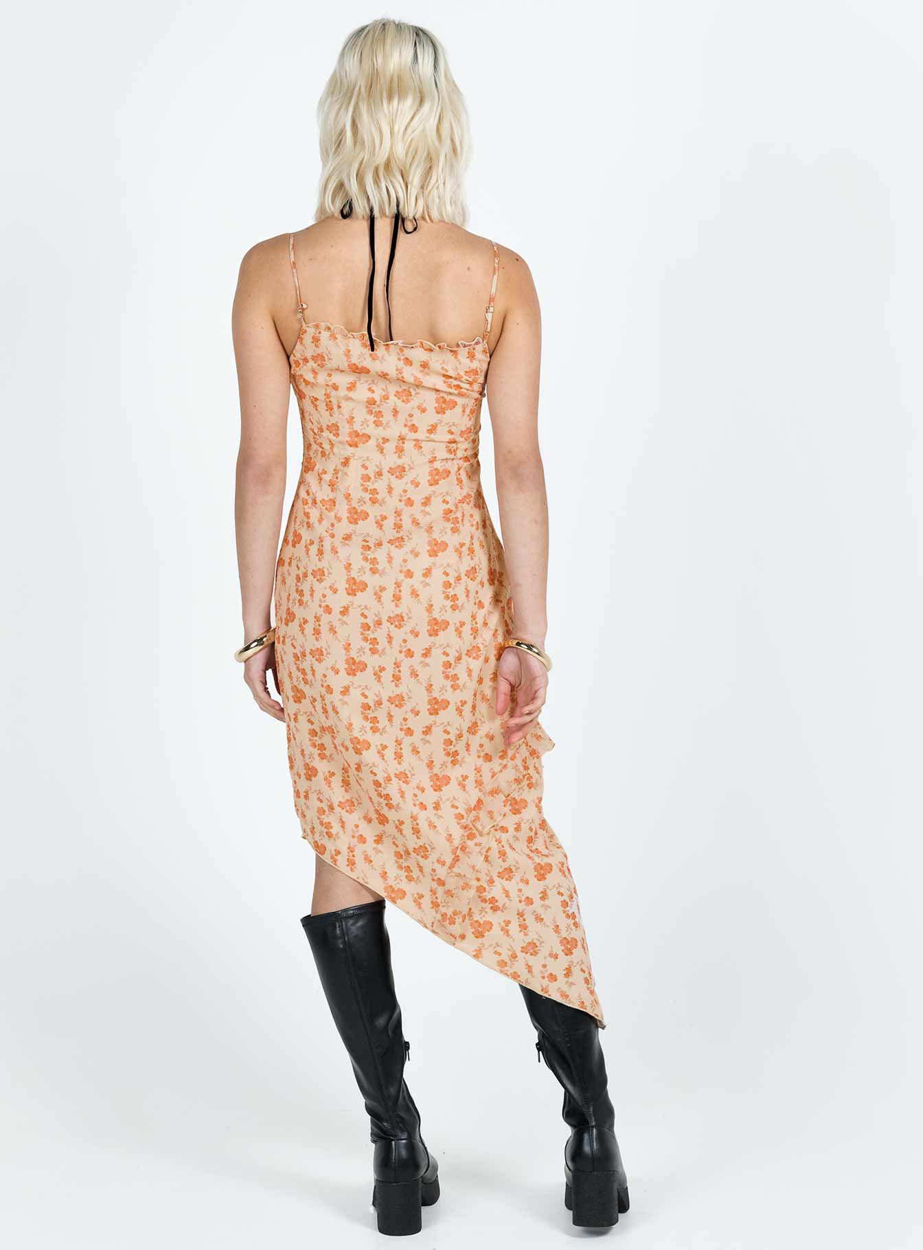Ryansa Dress Peach