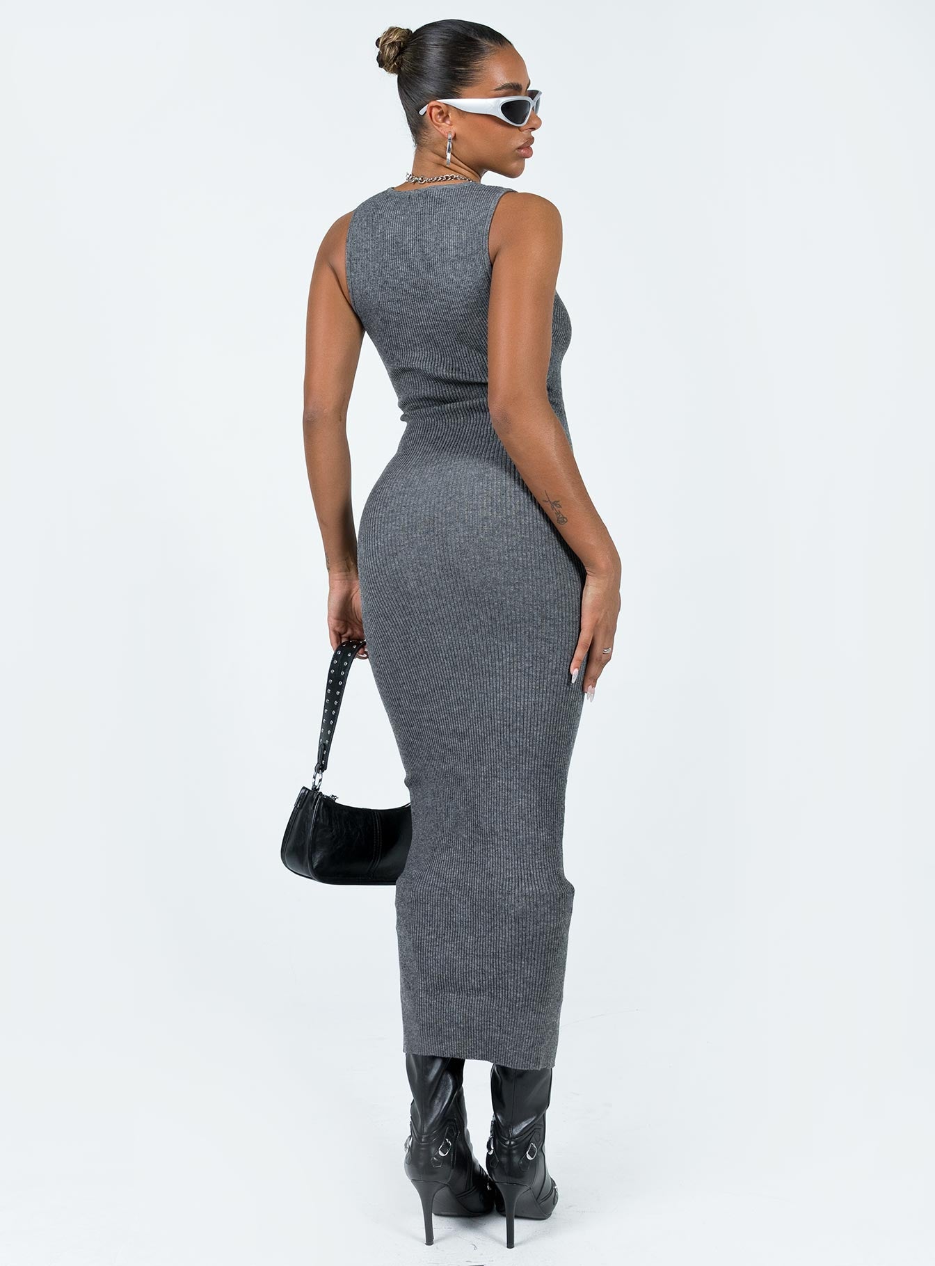 Hyda Midi Dress Slate