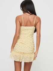 Kyro Mini Dress Yellow