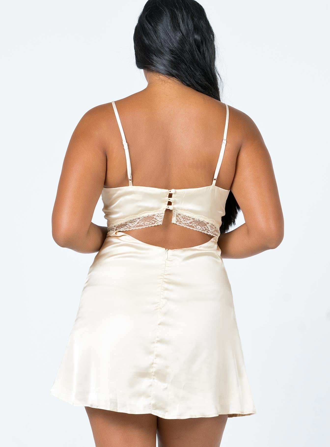 Azarliah Mini Dress Champagne