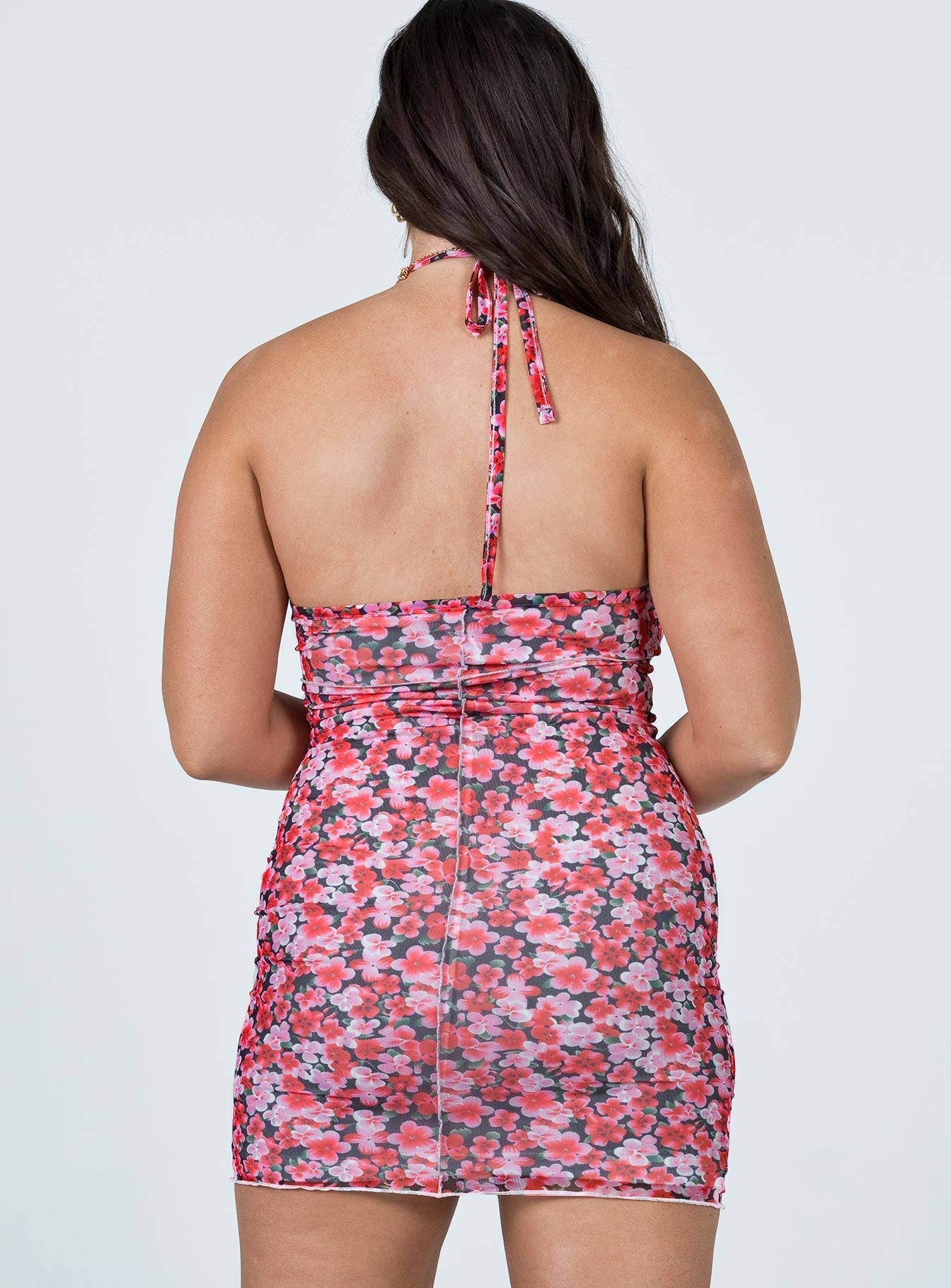 Jay Jay Mini Dress Pink Floral