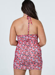 Jay Jay Mini Dress Pink Floral