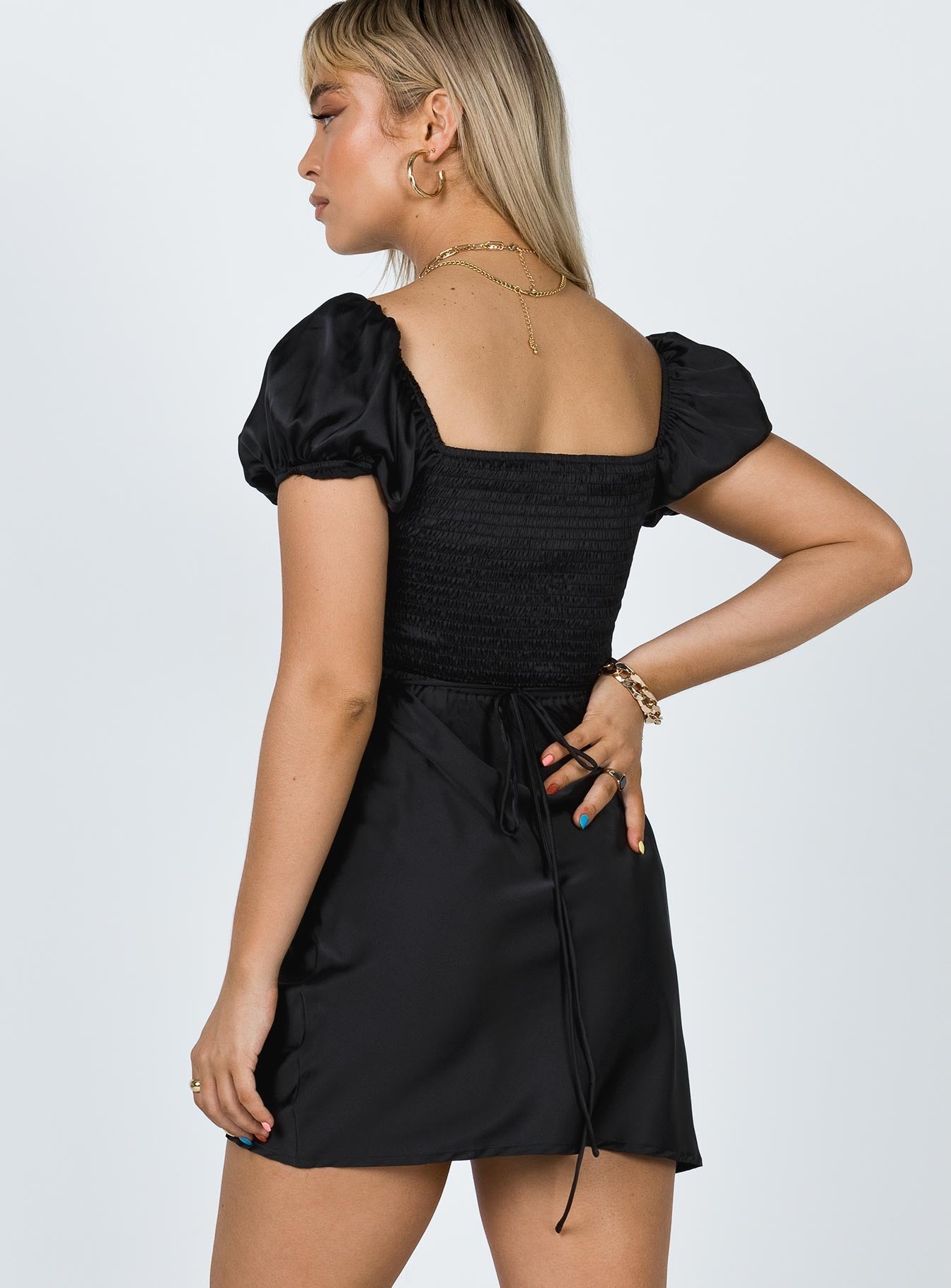 Nakita Mini Dress Black
