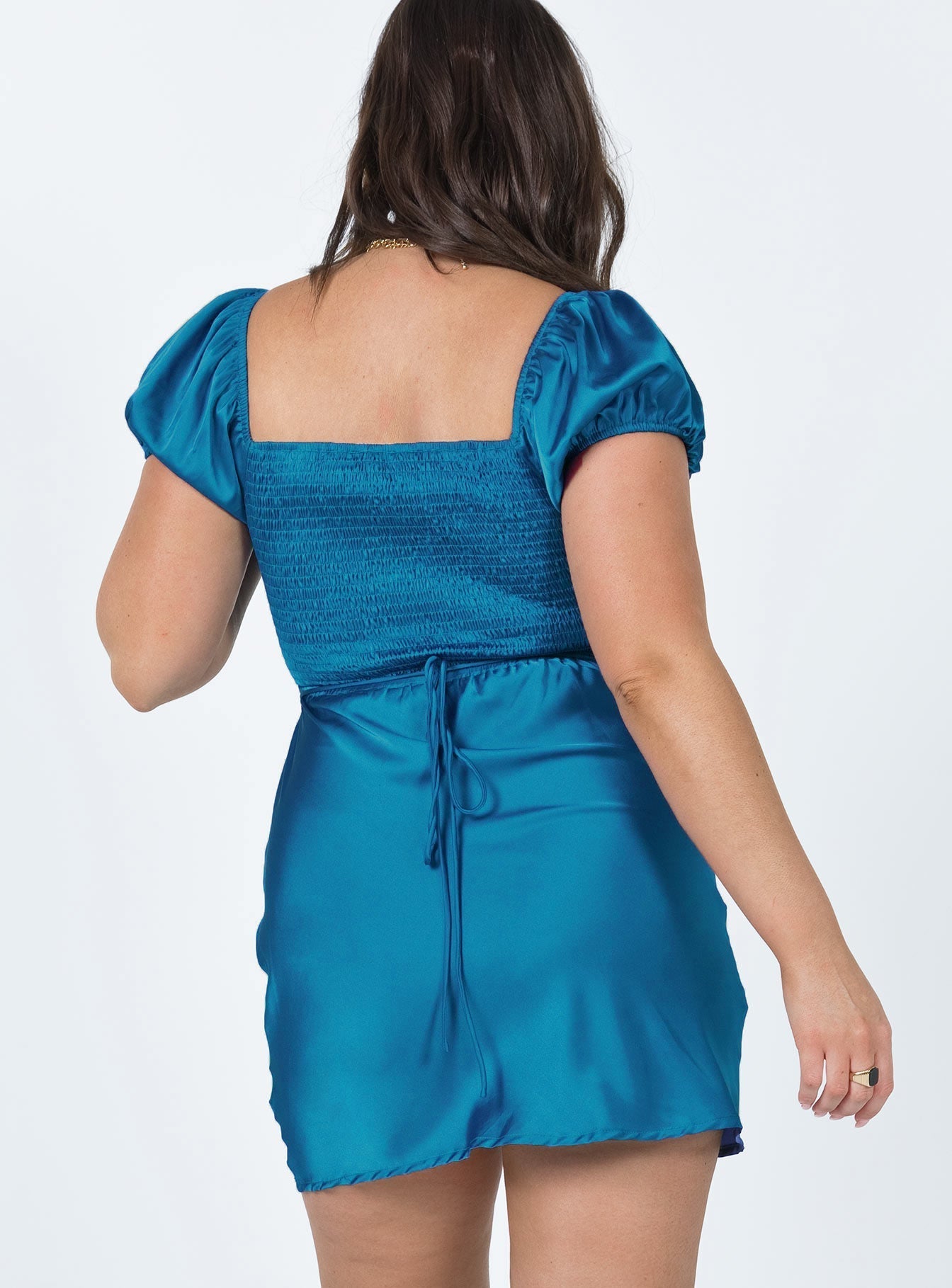 Nakita Mini Dress Blue