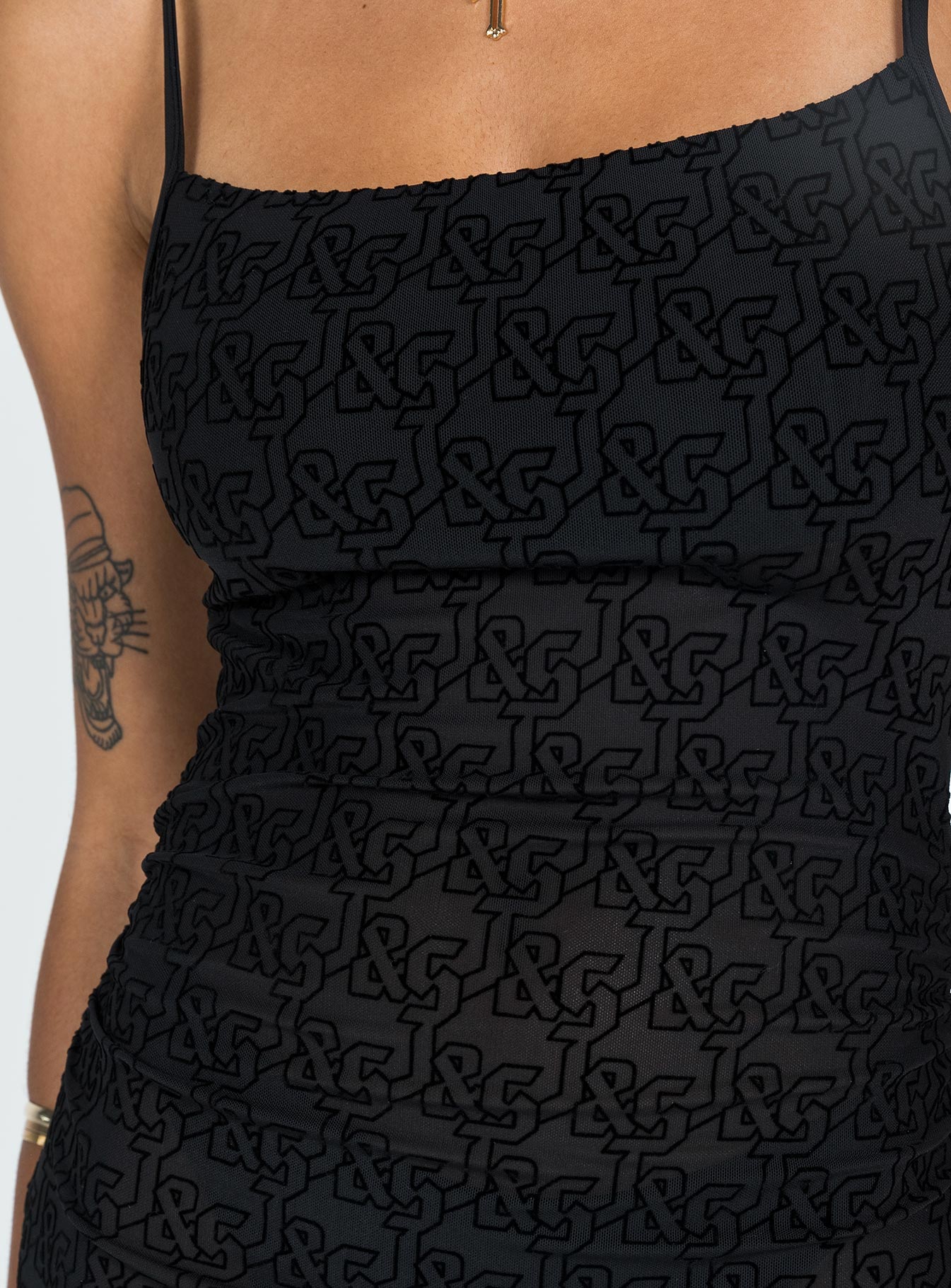 JGR & STN Abbey Maxi Dress Black