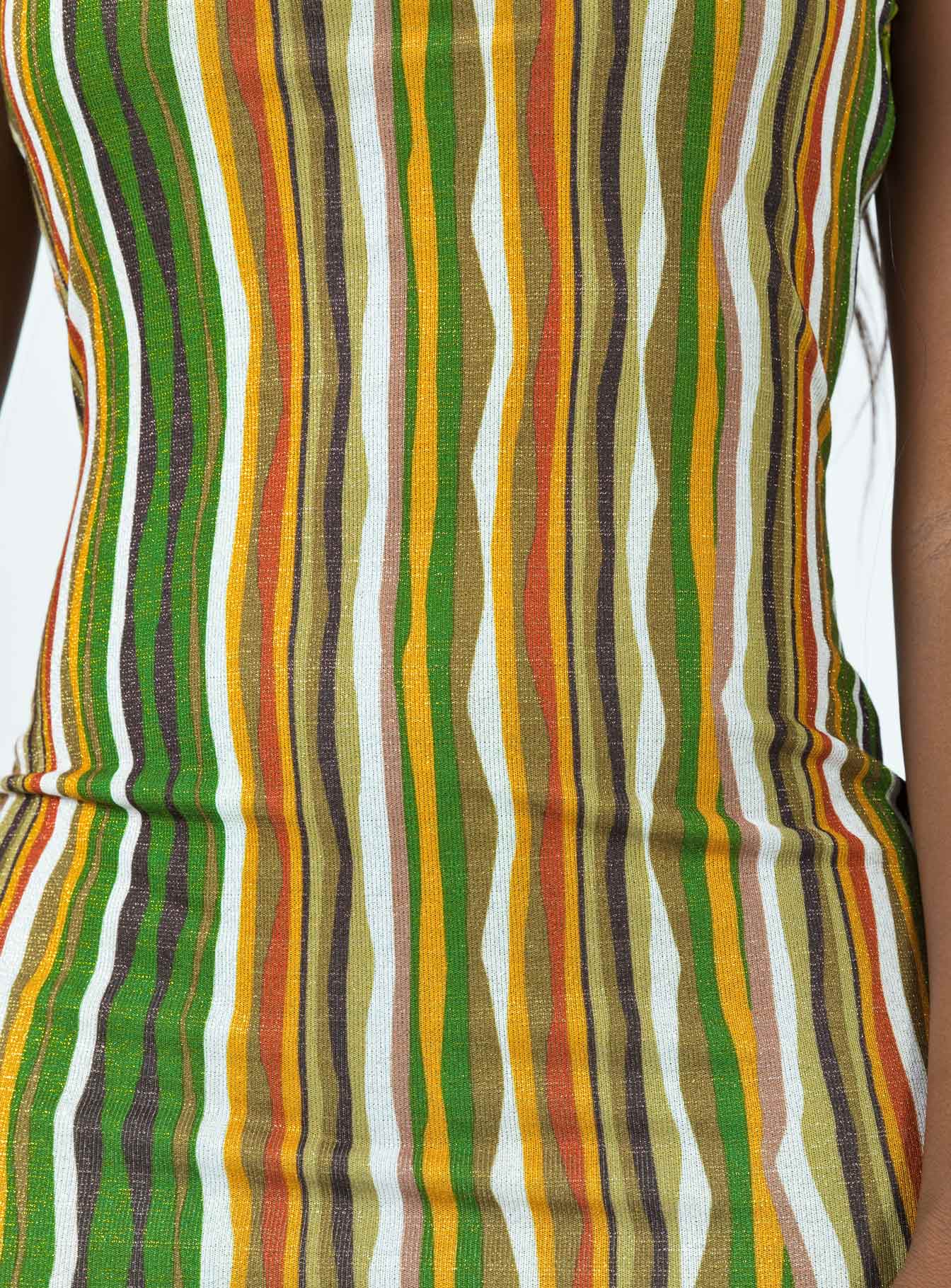 Paradise Fever Mini Dress Brown Multi