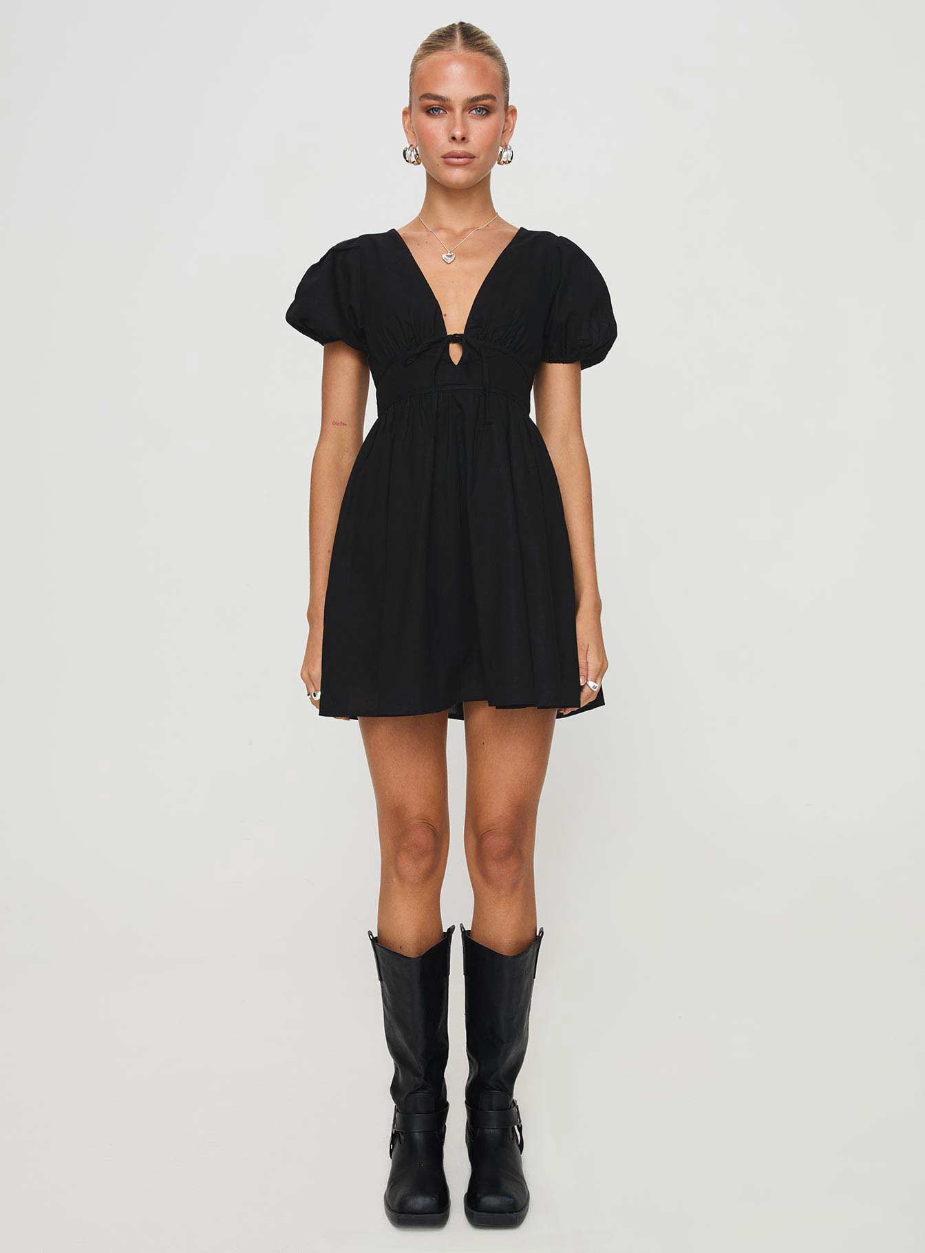 Raleigh Mini Dress Black