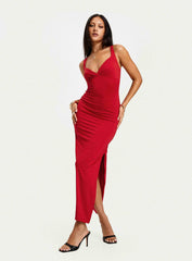 Wandella Maxi Dress Red