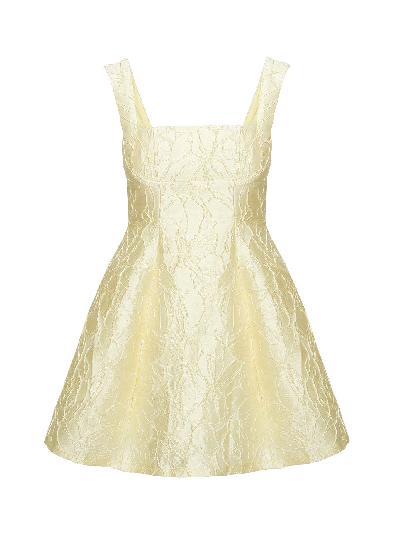 Eloquent Mini Dress Light Yellow