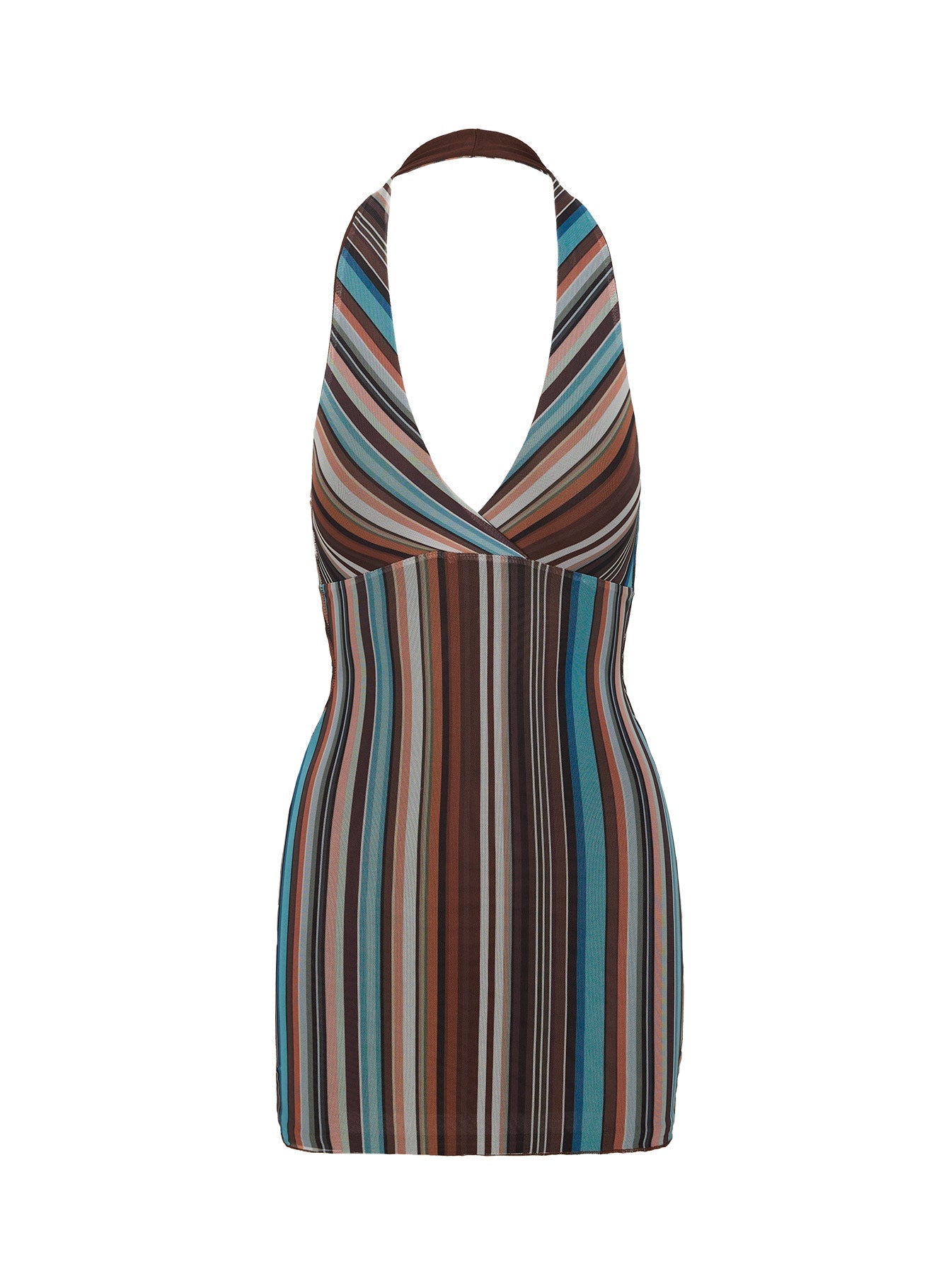 Legrand Halter Mini Dress Multi