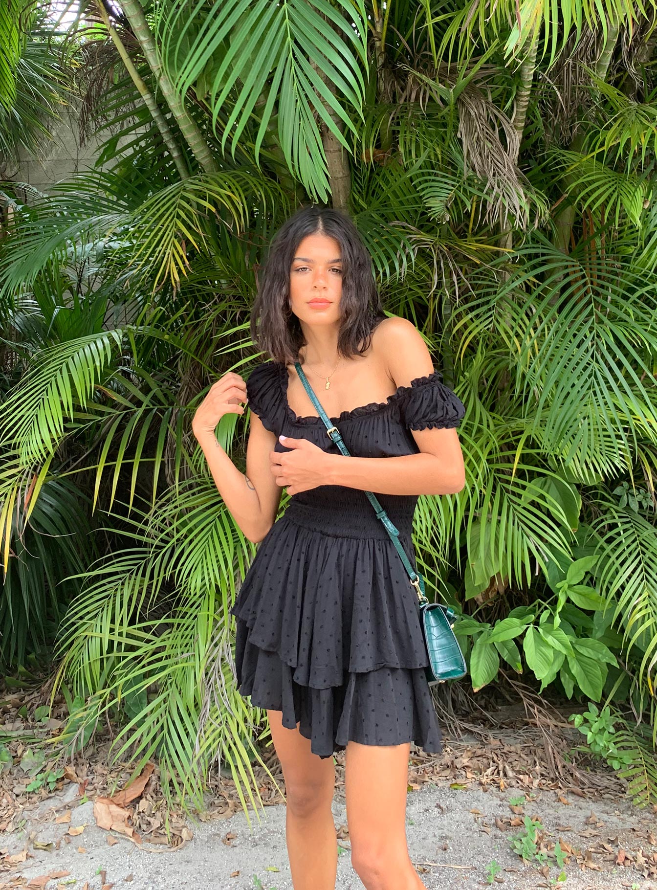 The Love Galore Playsuit Black